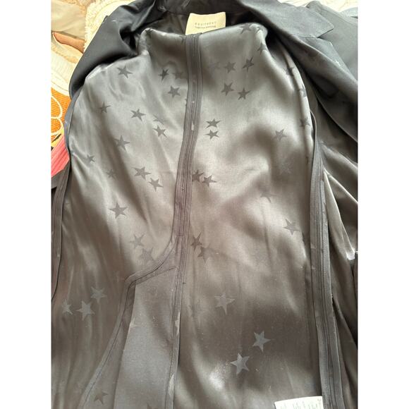 Equipment x Tabitha Simmons Hampton Star Print Pattern Blazer Jacket Size 6 - Picture 8 of 8